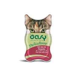 Oasy Cat DELICATESSE Fine Pate wątróbka 85g